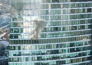 Пожар произошел в комплексе "Федерация" в "Москва-Сити"